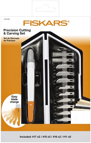 Snijmes Fiskars Premium Precision 12-delig
