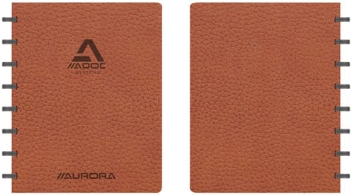 Schrift Adoc Business A5 lijn 144 pagina's 90gr bruin