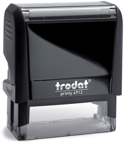 Tekststempel Trodat Printy 4912 personaliseerbaar zwart