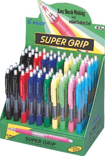 Vulpotlood PILOT Supergrip HB 0.5mm assorti