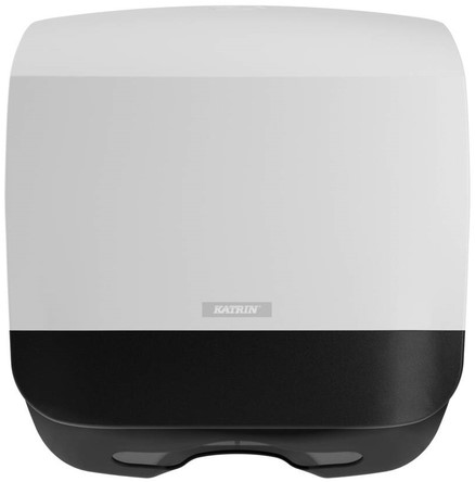 Handdoekdispenser Katrin mini wit 88942