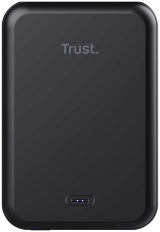 Powerbank Trust Magnetic draadloos 5000MAH zwart