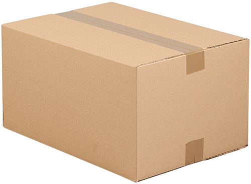 Amerikaanse vouwdoos IEZZY 305x220x150mm B-golf bruin