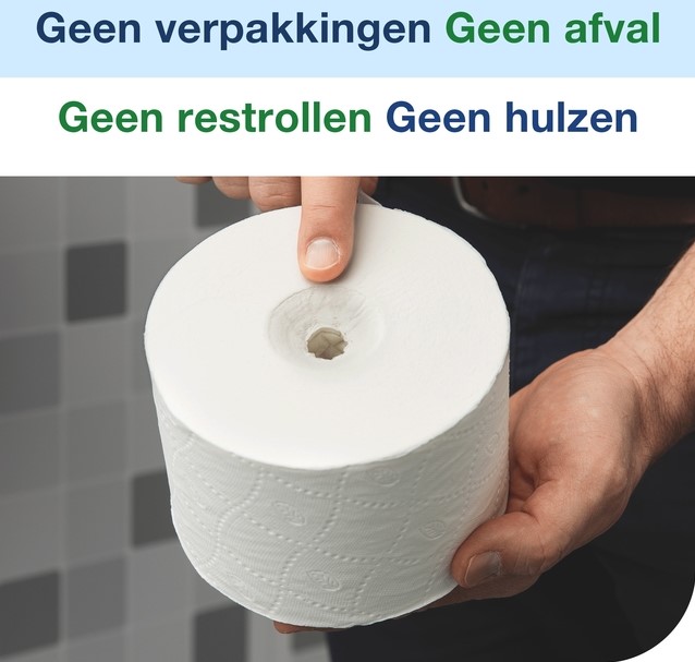 Toiletpapierdispenser Tork T4 Elevation duo zwart 557008 - GK