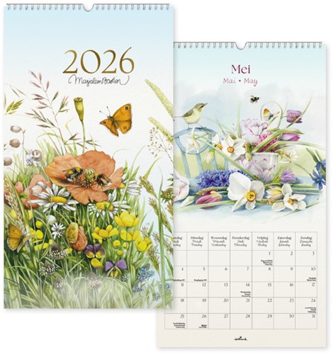 Maandkalender 2026 Marjolein Bastin L 1maand/1pagina