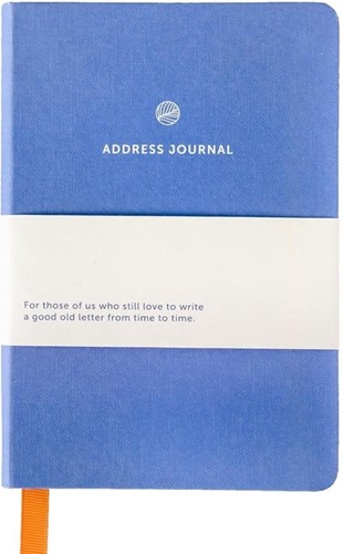 Notitieblok A6 blauw A Journal lijn