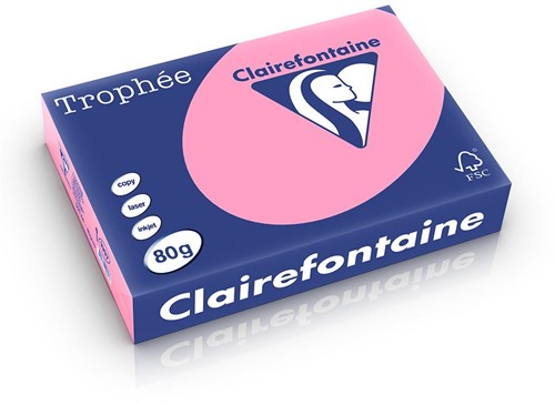 Clairefontaine pastel 80g/m² fel rose 1997 - A4