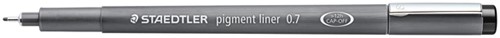 Fineliner Staedtler Pigment 308 zwart 0.7mm