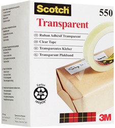 PACK 2+1 gratis - Plakband Scotch 550 12mmx66m transparant