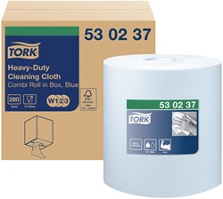 2° à halve prijs -   Reinigingsdoek Tork W1 530237 nonwoven 280vel