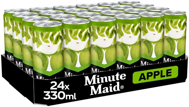 hongersnood Beweren Harden Frisdrank Minute Maid Appelsap blikje 0.33l Kantoormateriaal.shop