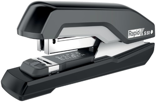 Bureaunietmachine Rapid Supreme fullstrip S50 60 vel zwart/grijs