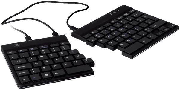 afstuderen Afrekenen importeren Ergonomisch toetsenbord R-Go Tools Split Qwerty zwart Kantoormateriaal.shop
