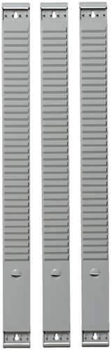 Planbordelement Djois formaat 2 48mm 50 sleuven grijs