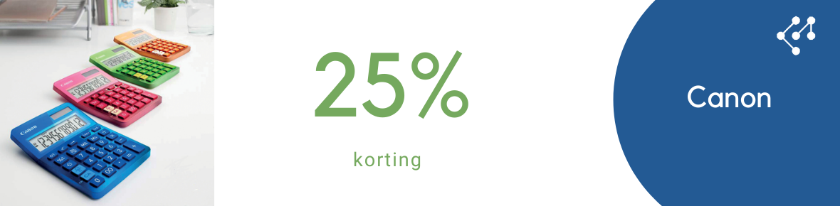 25% korting Canon LS-123K