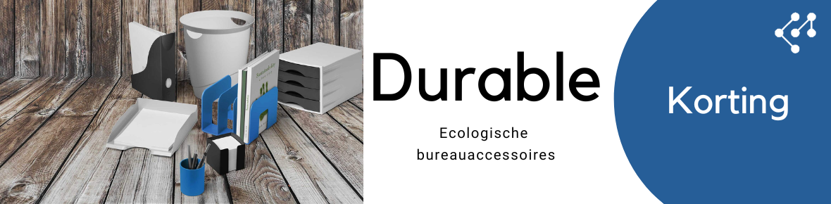 Durable Ecologische bureauaccessoires actieprijs