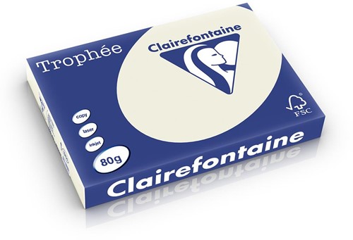 Clairefontaine pastel 80g/m² parelgrijs 1251 - A3