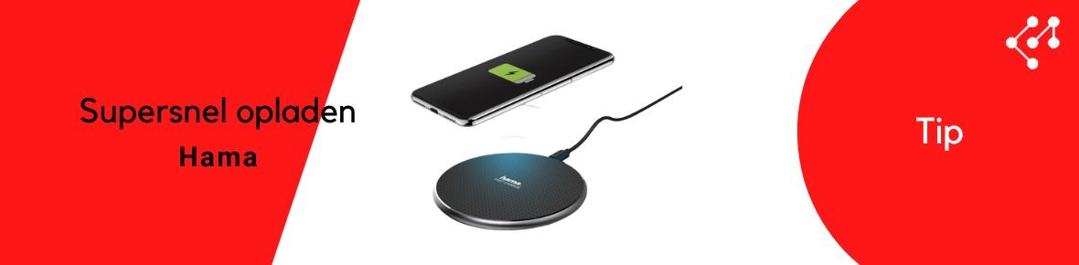 Supersnel opladen met Hama