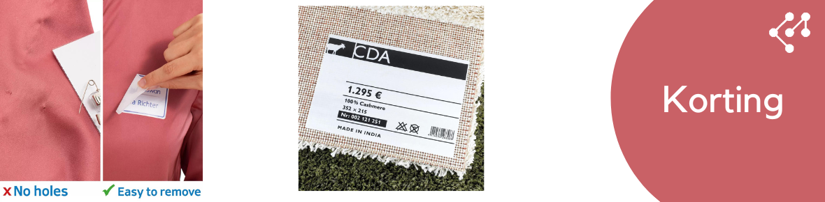 Herma naambadge etiketten met korting