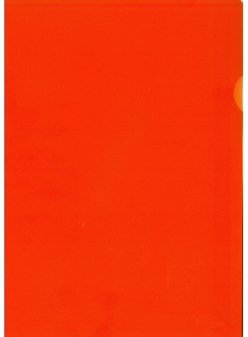 L-map Kangaro A4 PP 120 micron transp.generfd oranje 10st.