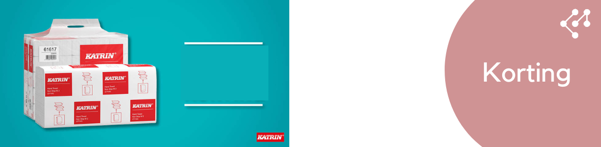Katrin handdoek met korting