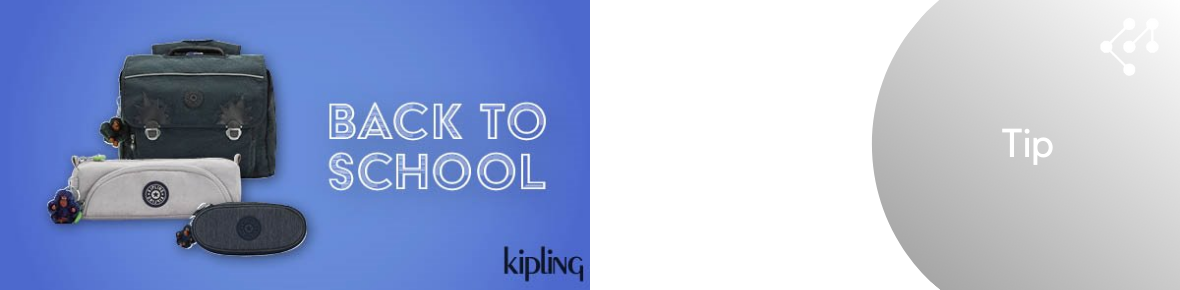 Back to Work/School met Kipling 