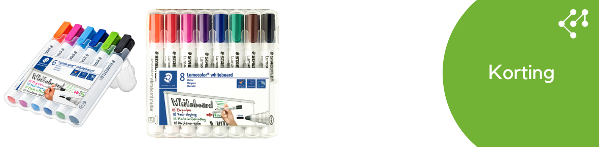 Staedtler Lumocolor Whiteboardstiften - Nu met Super Korting!