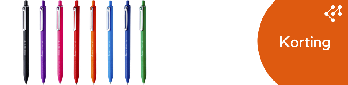 Pentel iZee balpen met korting