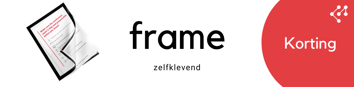 Quantore zelfklevend frame met korting